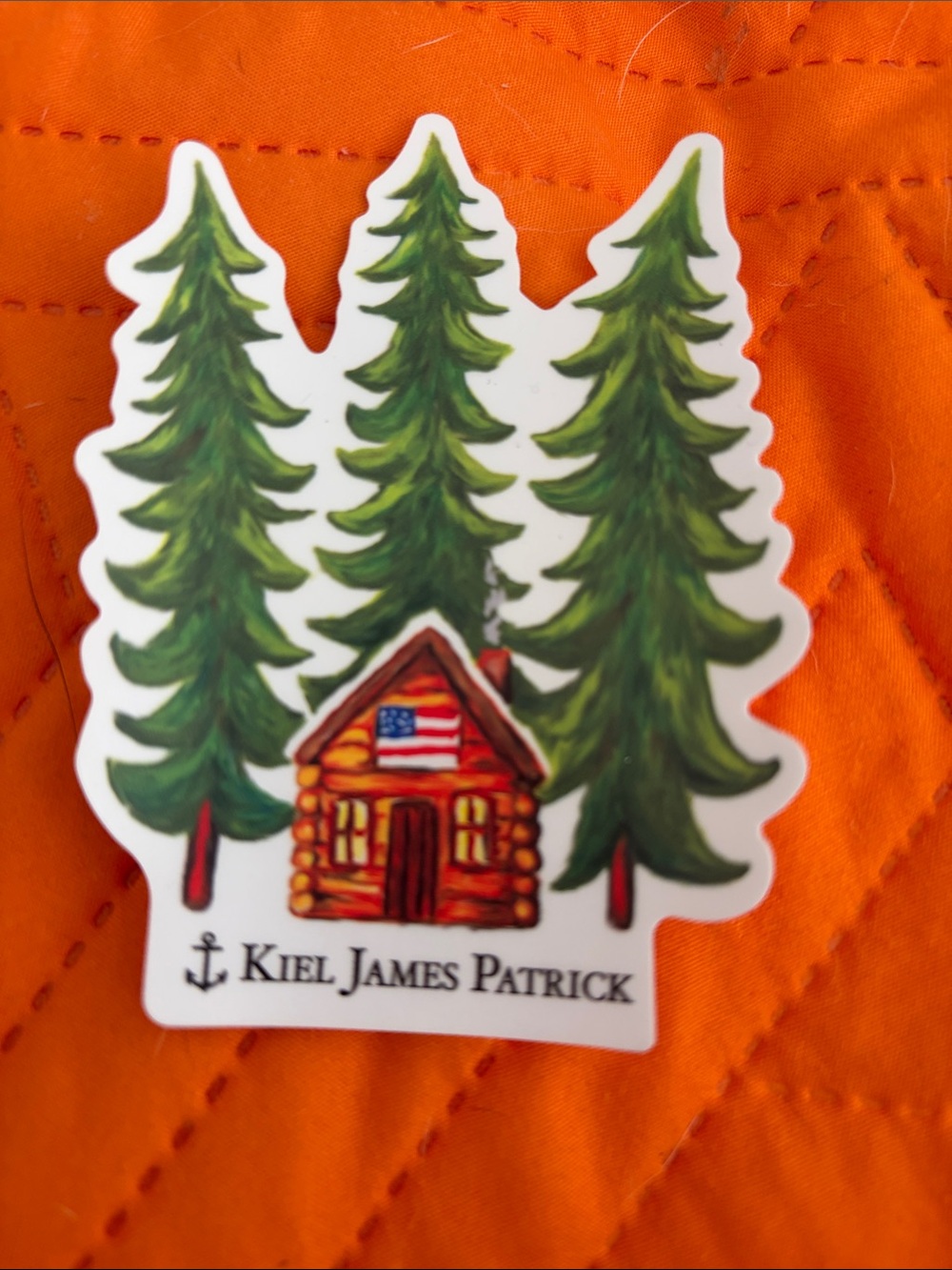 Kiel James Patrick Cabin Sticker